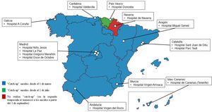 Hospitales participantes.