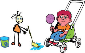 La actividad física tiene que formar parte de la vida diaria del niño.