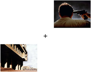Example of a trial with a threatening image vs a neutral image from the free-viewing task.