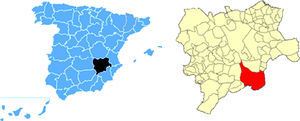 Localización geográfica del municipio. Fuente: Elaboración propia.