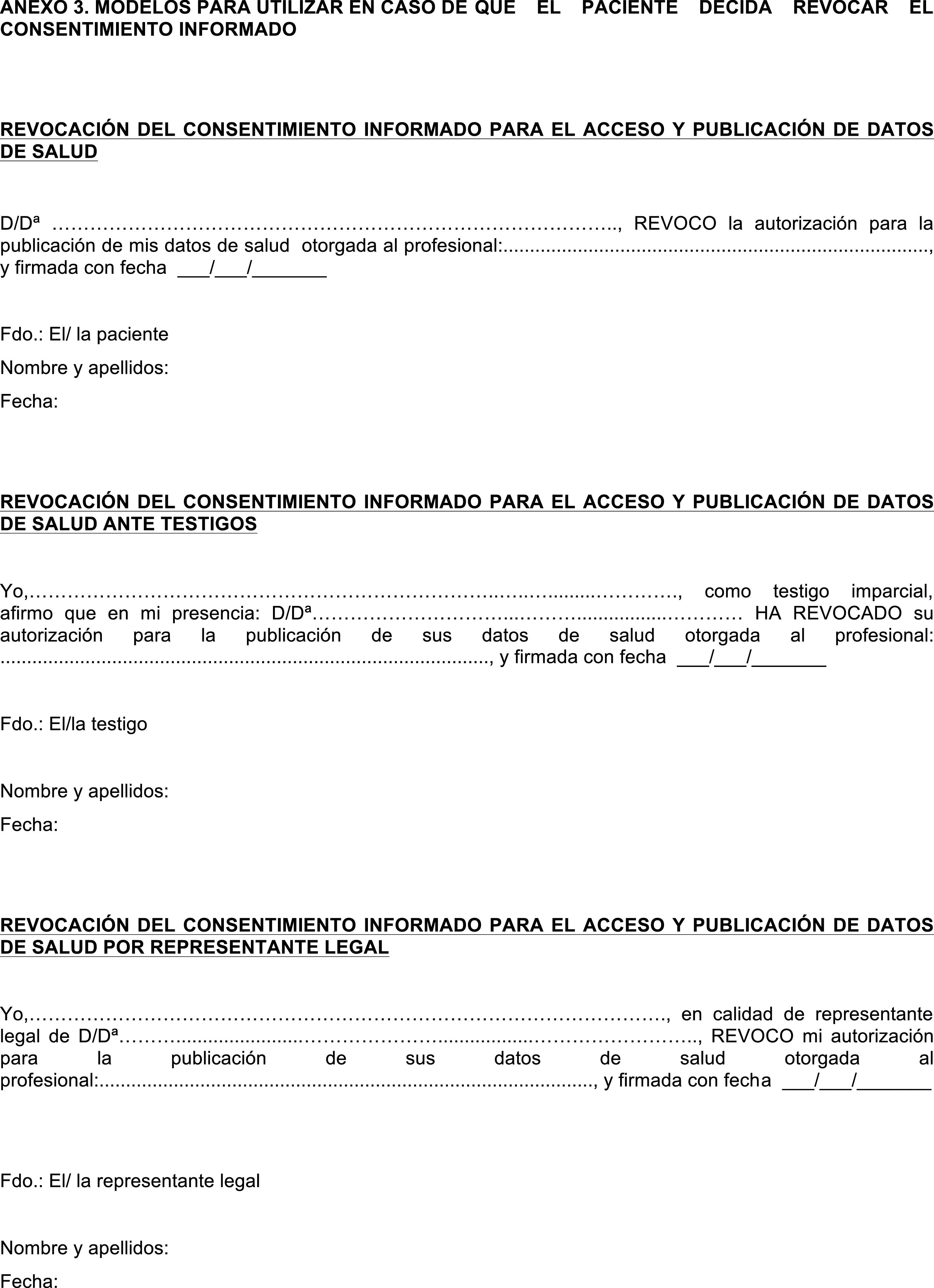 modelo de acuerdo de confidencialidad del paciente