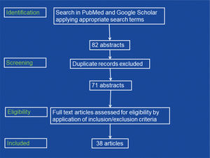 Flowchart of the study selection process.