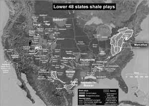 Shale Gas Plays in the United States*