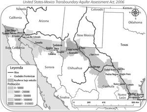 Sistemas Acuíferos Transfronterizos Prioritarios en la Ley 109-448 United States-Mexico Transboundary Aquifer Assessment Act, 2006