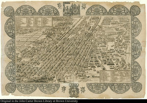 Planta y descripción de la ymperial ciudad de México en la América (Mexico City, 1760). Courtesy of the John Carter Brown Library at Brown University.