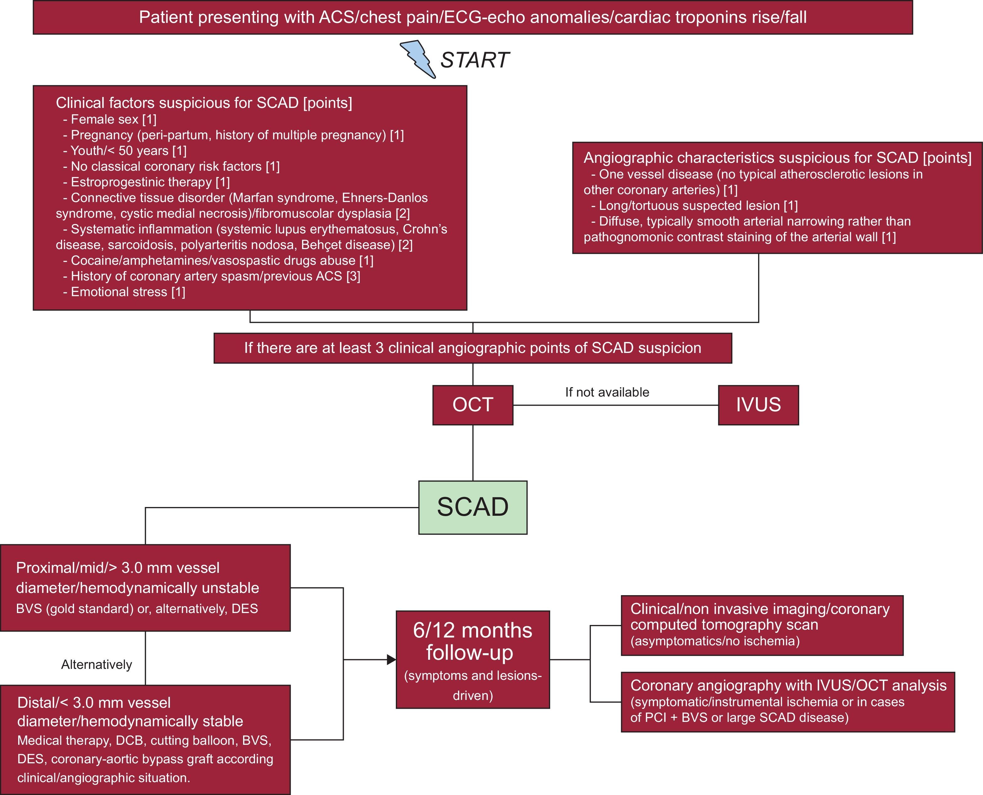 Score System Approach to Diagnose and Manage Spontaneous Coronary ...