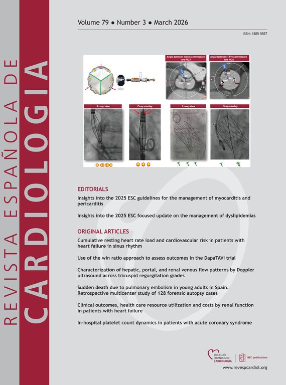 Revista Española de Cardiología (English Edition)