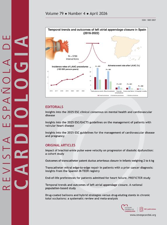 Revista Española de Cardiología (English Edition)