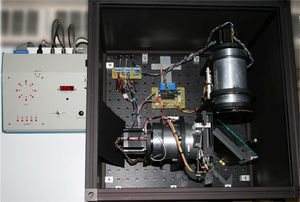 The cHFP device designed and built for use during this study used to measure MPOD along 4 radii at 0°, 2°, 4° and 6° eccentricities.