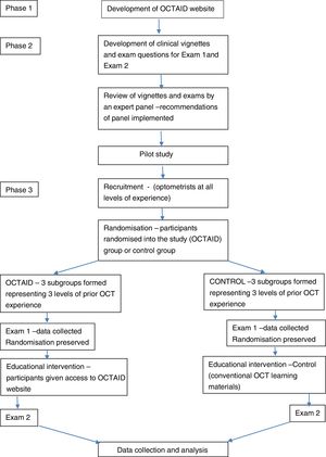 Flow chart showing an overview of the study.