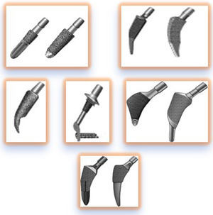 The types of short stem proposed by Khanuja et al.69
