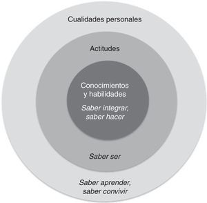 Niveles esenciales del perfil profesional del cirujano pediatra mexicano.