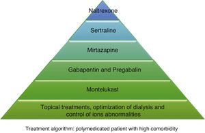 Treatment algorithm: polymedicated patient with high comorbidity.