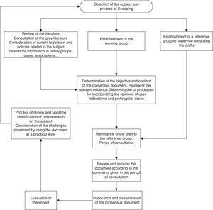 Framing analysis. Process of consensus and preparation of the final document.