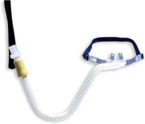 HFNC nasal cannula from Fisher & Paykel.