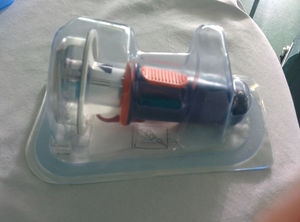 Sternal intraosseous infusion system.