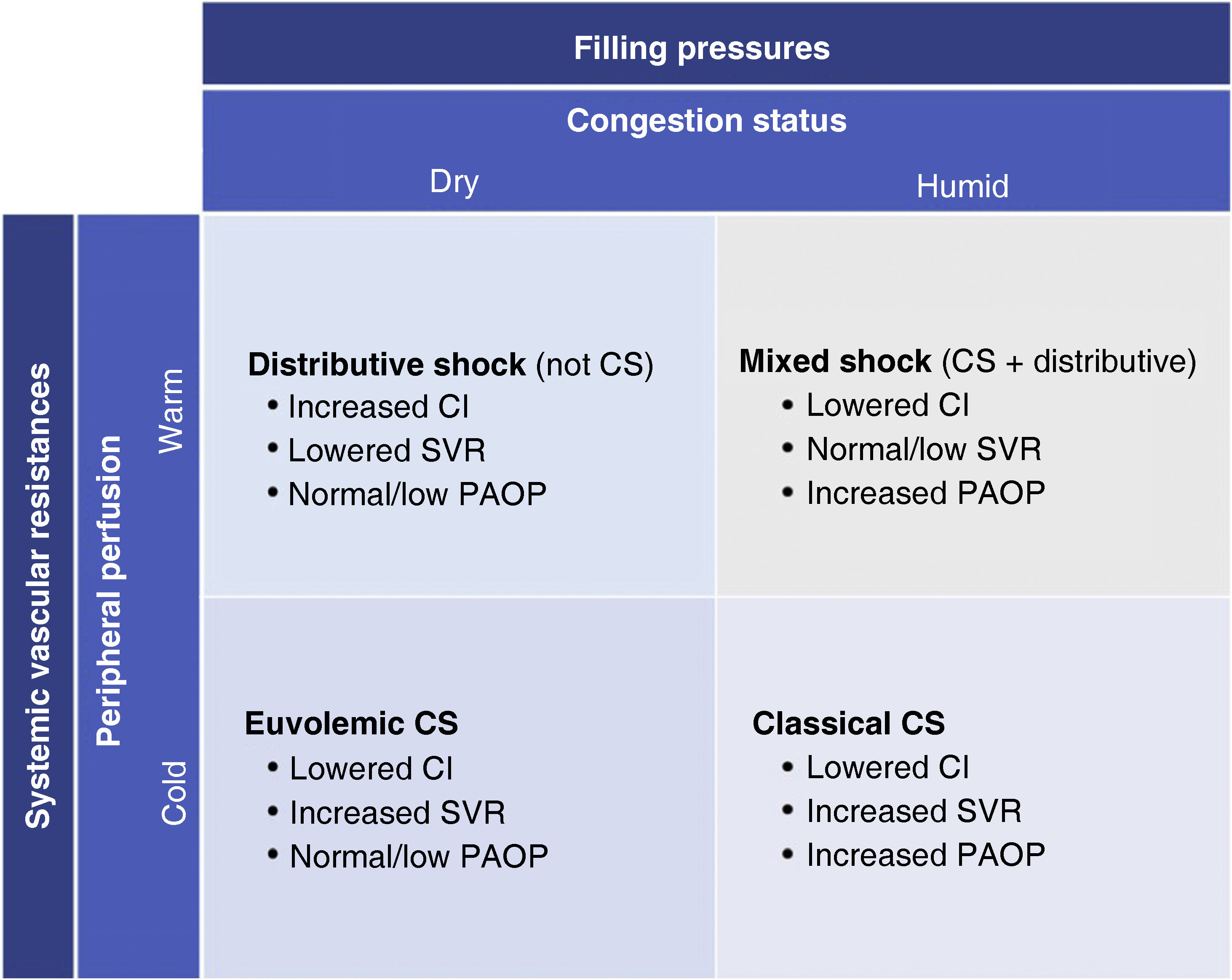 Cardiogenic shock as a health issue. Physiology, classification, and ...