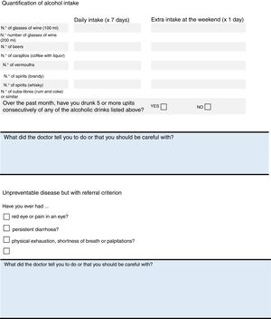 Checklist, for patients.