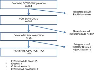 Flowchart of patients included in the study.