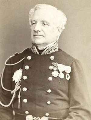 Retrato de Félix-Hippolyte Larrey (1808-1895).