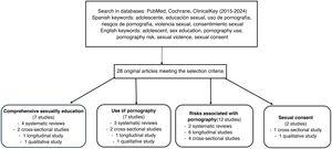 Flow diagram of article selection.
