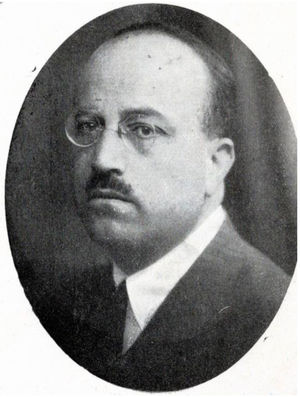 Carlos Sainz de los Terreros (1888–1963). Source: Proceedings of the Fifth National Congress of Pediatrics (Granada 1933).