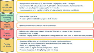 Management of neonatal seizures.