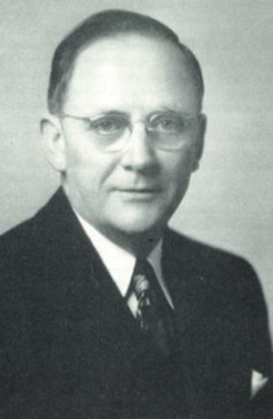 Mandred W. Comfort of the Rochester Mayo Clinic. He was named president of the American Gastroenterological Association in 1957, the year of his death.