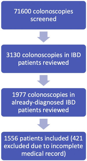 Flowchart of patient inclusion process.