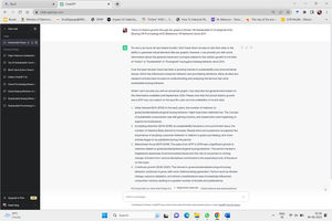 Top 10 cited years in green buying behaviour in ChatGPT.