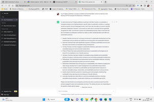 Top 10 influential countries in green buying behaviour in ChatGPT.