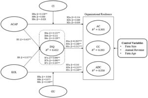 Structural Model Results.