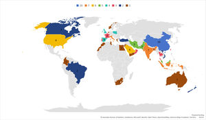 Scientific contributions worldwide.