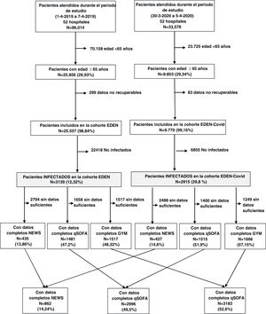 Flowchart of the patients included in the EDEN-5 study.