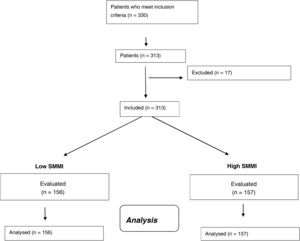 Patient flow chart.