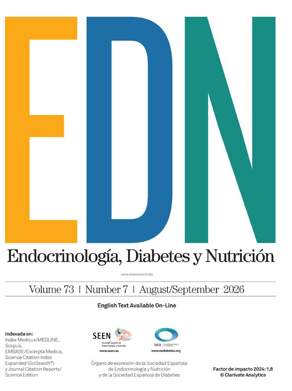 Endocrinología, Diabetes y Nutrición (English ed.)