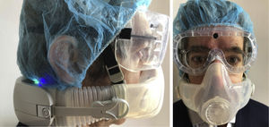 Powered Air Purifying Respirator (CleanSpace Halo®, CleanSpace Technology Pty Ltd, Artarmon, NSW Australia, NIOSH (US) and ATEX (Europe) approved).