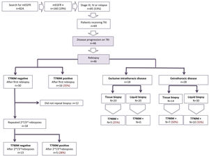 Study flow chart. Abbreviations: n: number of patients; N: number of biopsies.