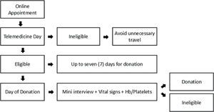 Telemedicine flowchart.