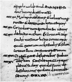 Corpus Hippocraticum (séc. III a.C.). Fonte: Hippocratic Corpus – Wikimedia Common.23