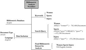 Bibliometric analysis data inclusion criteria *For the detailed search query, refer to Appendix Table A1.