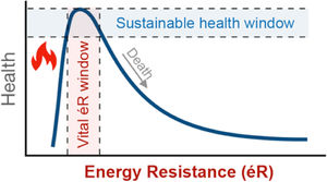 Optimal energy resistance is essential for transforming energy into useful work and information. Without it, energy cannot be structured or directed, and it is either lost or fails to produce meaningful effects. Extracted with permission from Picard M, Murugan NJ. Cell Metabolism. 2025;37(11):2107–2127.