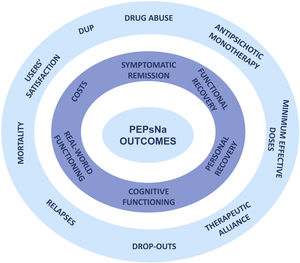 Graphical representation of PEPsNa primary and secondary outcome measures.